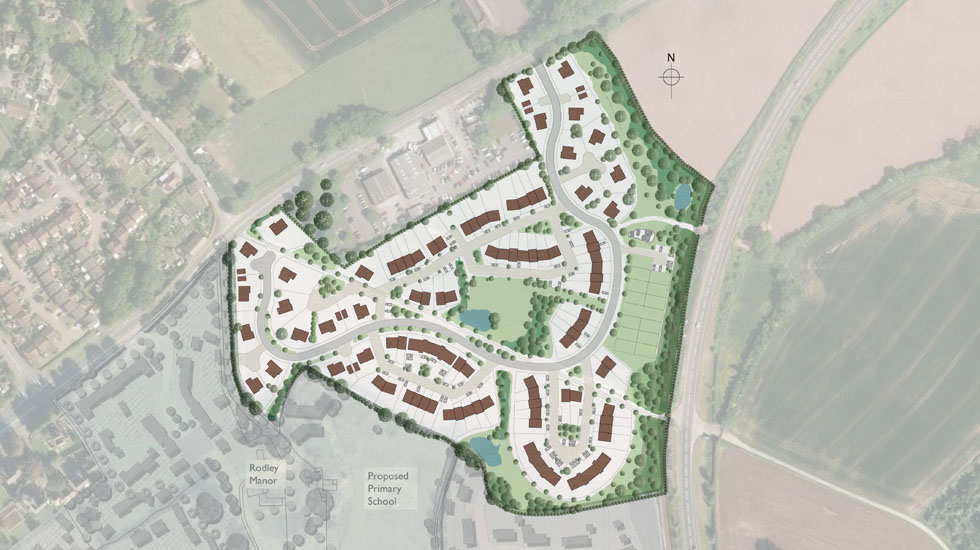 Lydney, Gloucestershire master plan